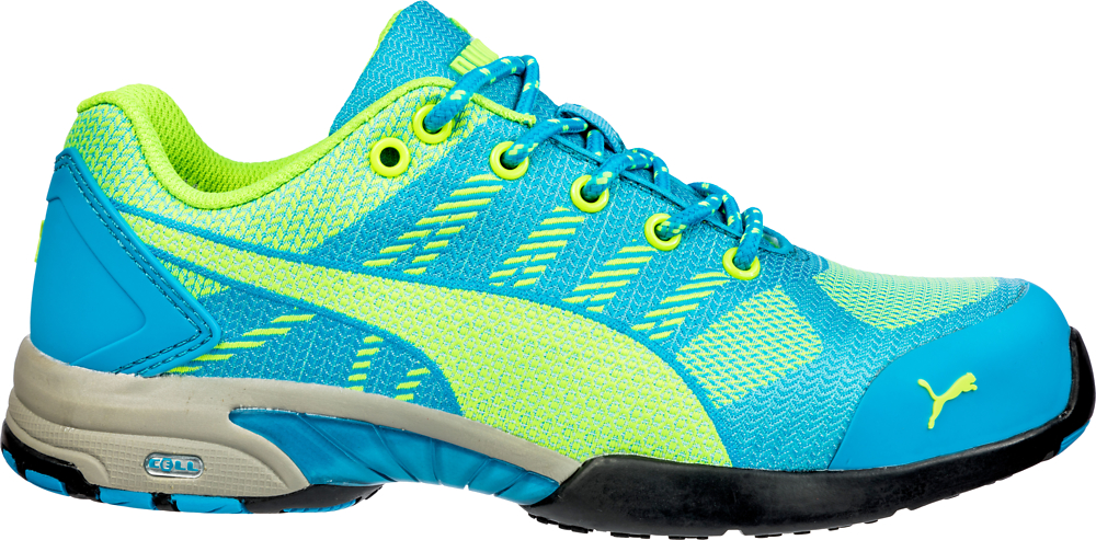 B+S Bamberg Puma Damen Sicherheitsschuh S1P Celerity Knit Blue Wns Low