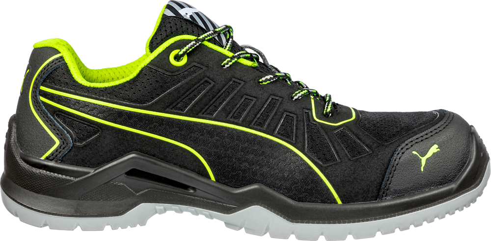 B+S Bamberg Puma Sicherheitsschuh S1P Fuse TC Green Low