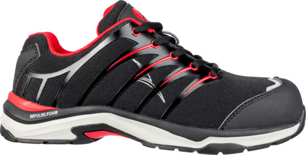 B+S Bamberg Albatros Damen Sicherheitsschuh S1P TWIST RED WNS LOW