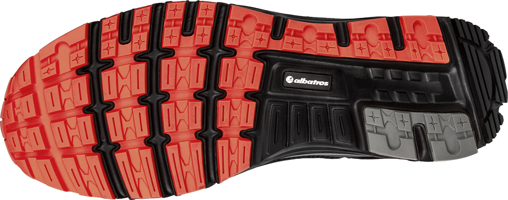 B+S Bamberg Albatros Sicherheitsschuh S1P LIFT RED IMPULSE LOW
