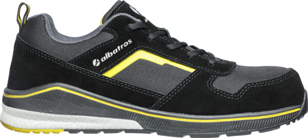 B+S Bamberg Albatros Sicherheitsschuh S3 COURT BLACK LOW