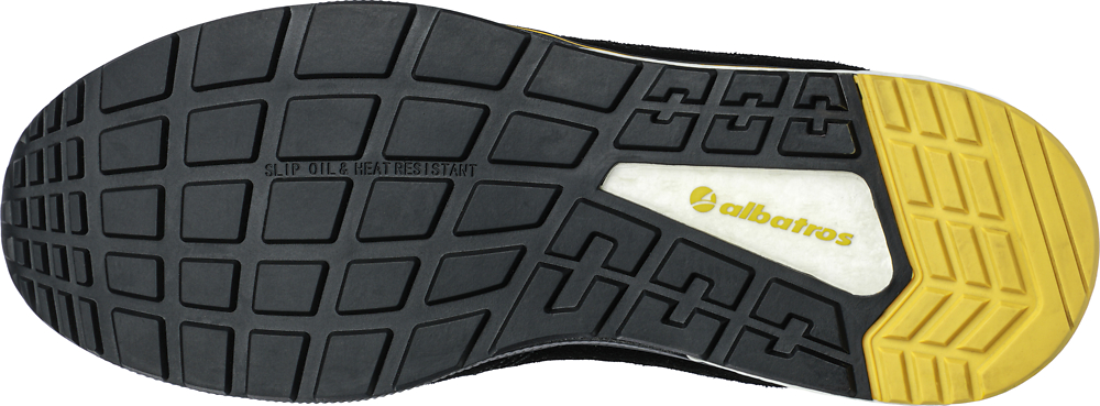 B+S Bamberg Albatros Sicherheitsschuh S3 COURT BLACK LOW