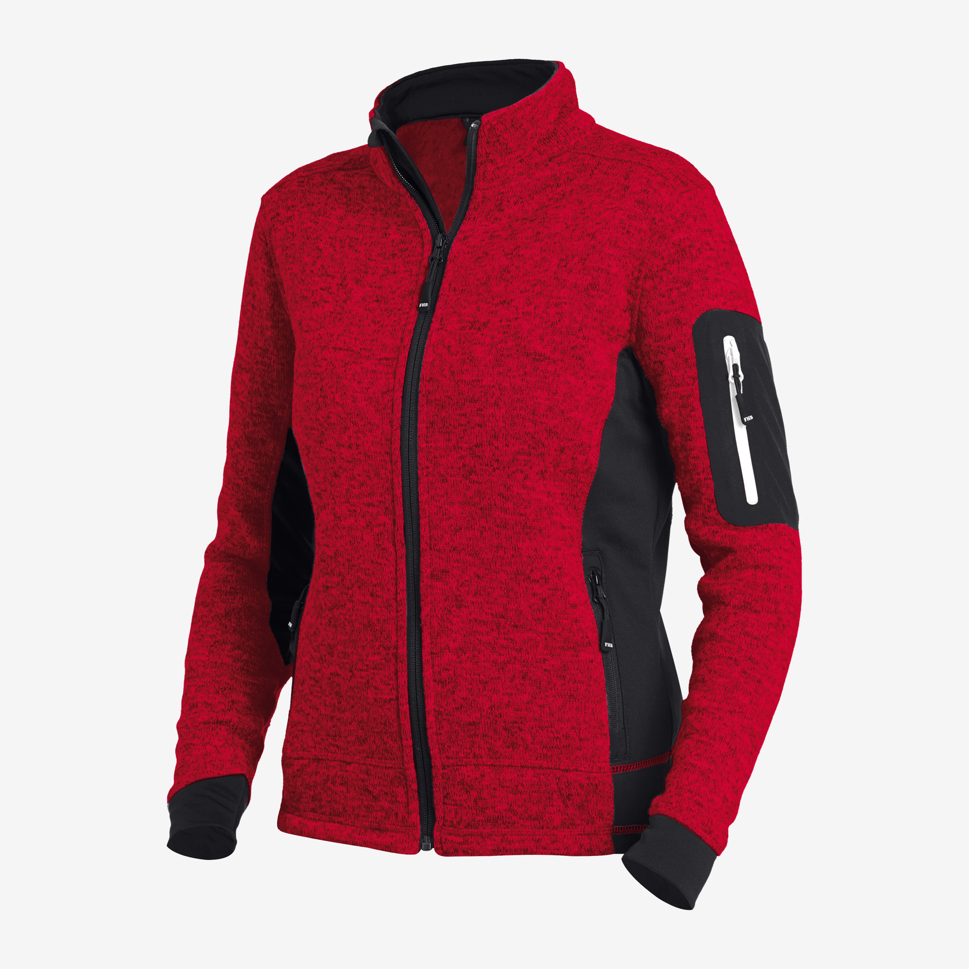 B+S Bamberg FHB MARIEKE Strick Fleece Jacke Damen