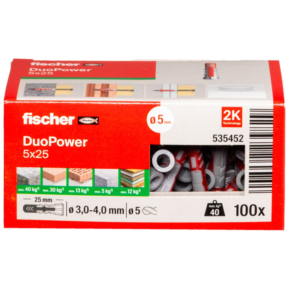 B+S Bamberg GmbH fischer DuoPower Dübel