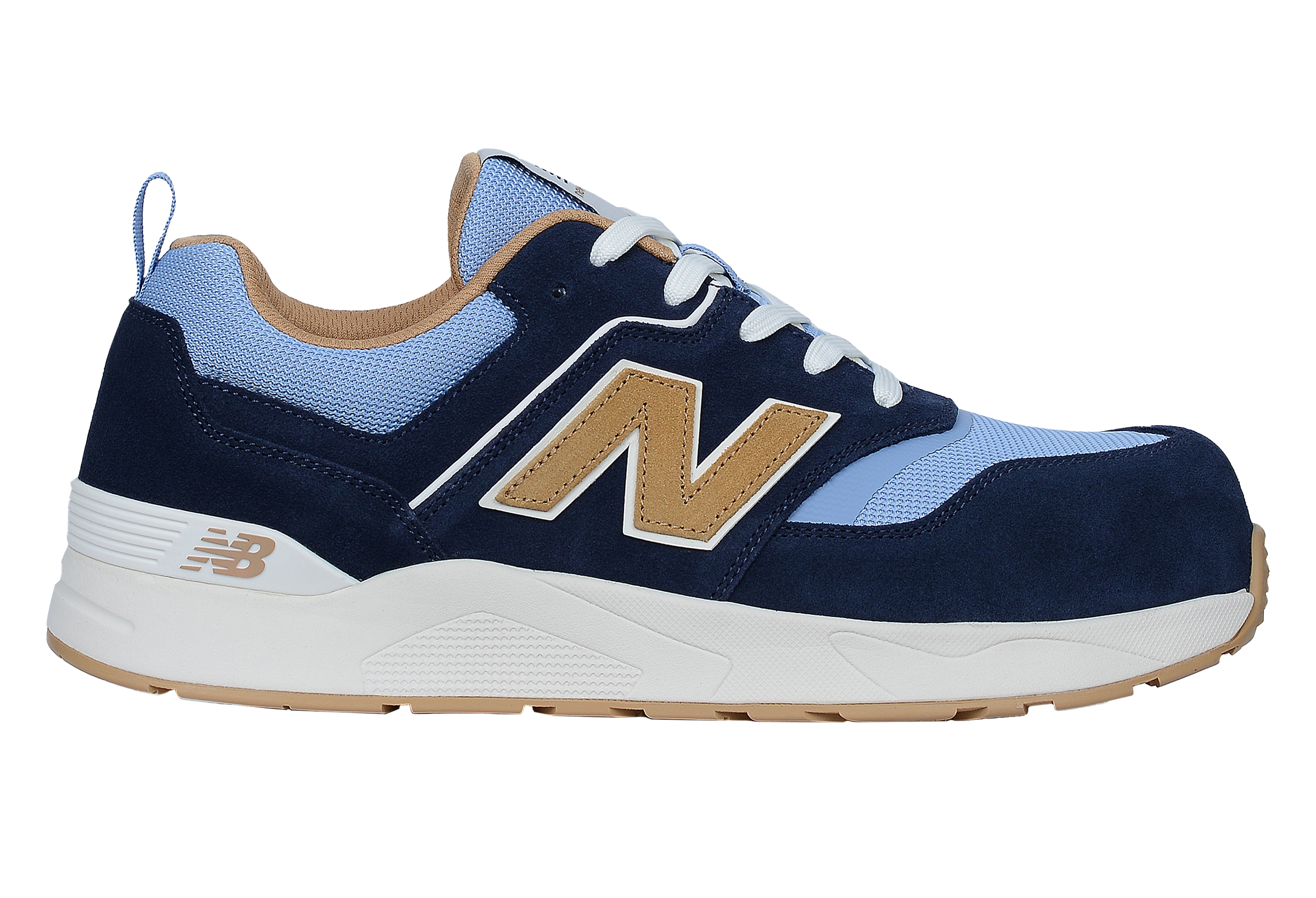 B+S Bamberg New Balance Sicherheitsschuh Meelcap Elite Lite S1 blau/coffee